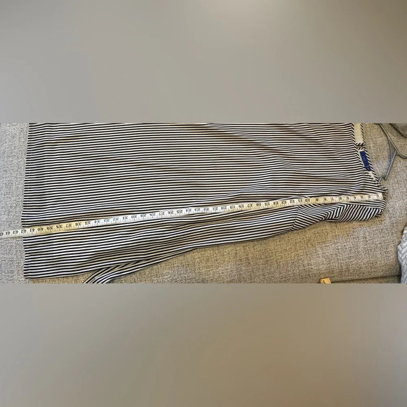 Apt. 9 Women’s Plus Size Shift Dress Black.  White Striped Belted Lined Sz 2XL - Picture 11 of 11